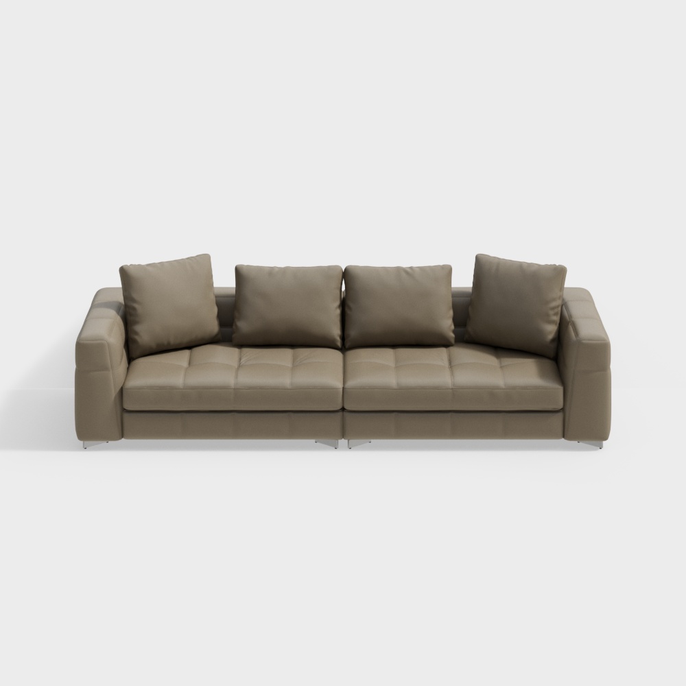 Sofa 3.2m phong cách hiện đại B4 Series gói đa dạng BSTJS2313