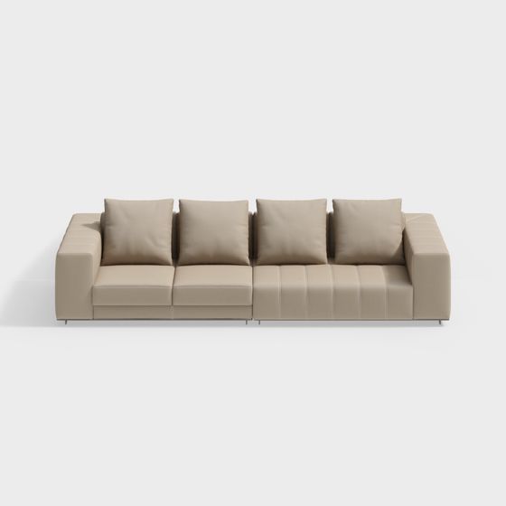 Urban Comfort Sofa 3D model