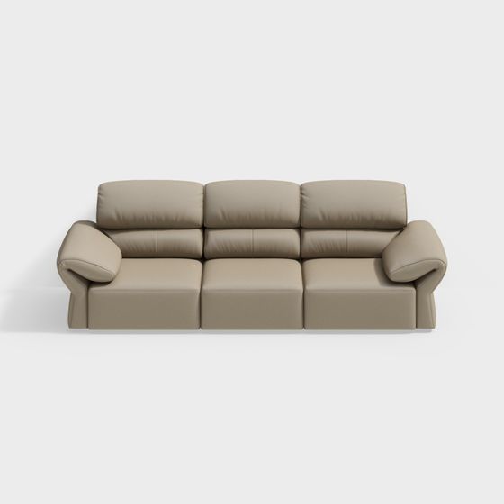 Urban Comfort 3D Model Sofa for Modern Interiors