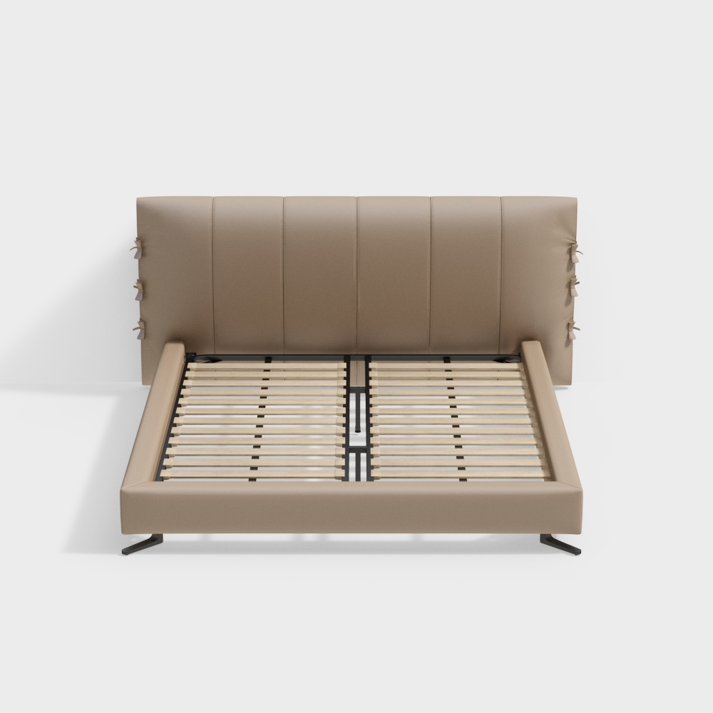 Lit double moderne de style 1,8m