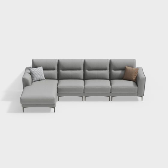 Urban Comfort 3D Model Sofa
