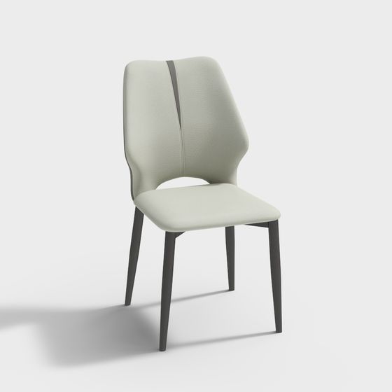 Modern Luxury Chair 3D model for Stylish Interiors