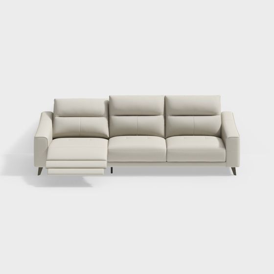 Urban Comfort Sofa 3D model