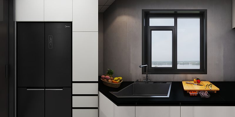 Modern Black & White Kitchen Ideas