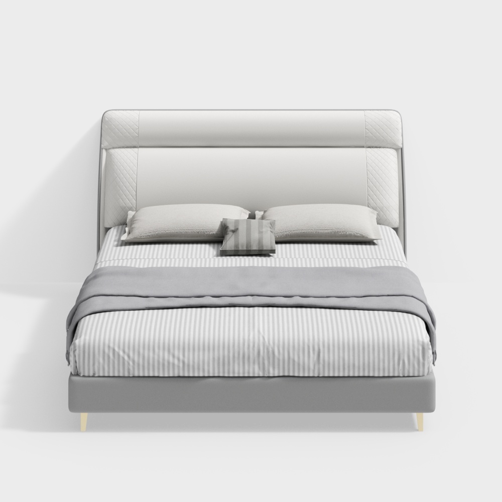 1,8m kortikales Metall Doppelbett - BSJC203