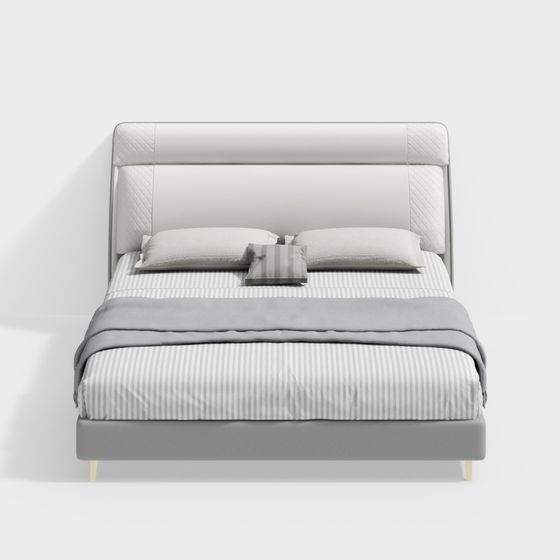 1,8m kortikales Metall Doppelbett - BSJC203