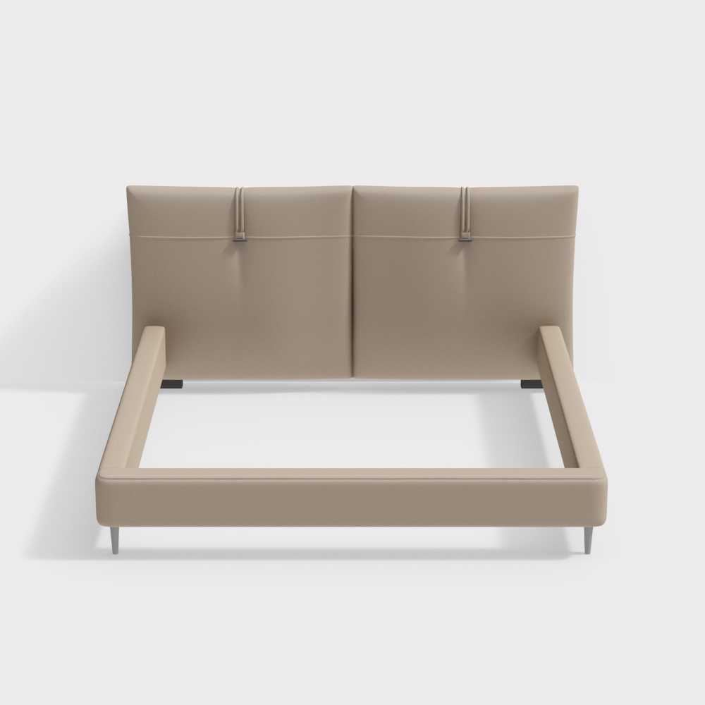 Modern style 1.8m double bed