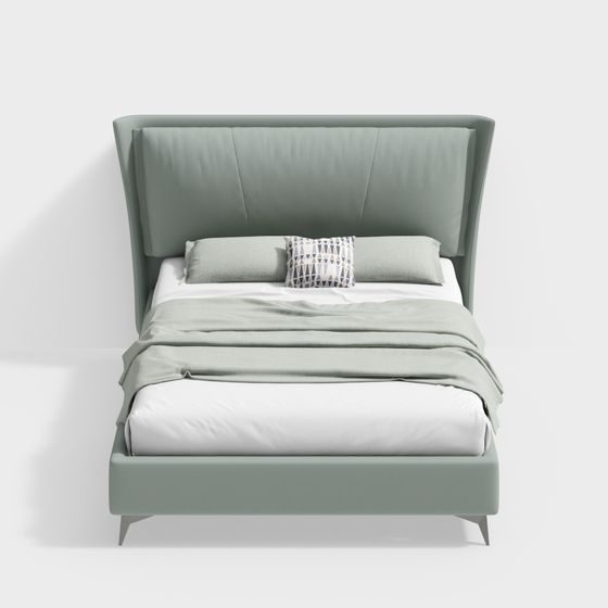 Urban Comfort Bed 3D model