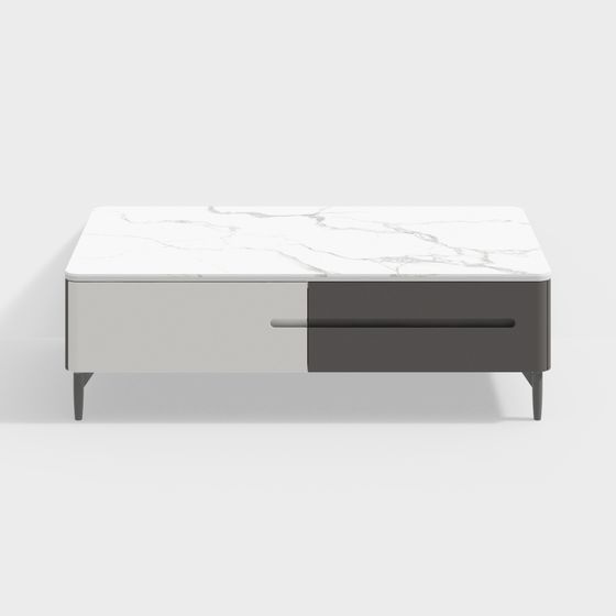 Stylish Urban Coffee Table 3D model for Contemporary Spaces