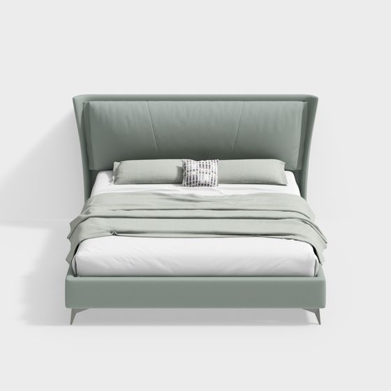 1.8米皮革金屬床 - BSJC215199 - Senkelo 特大號床