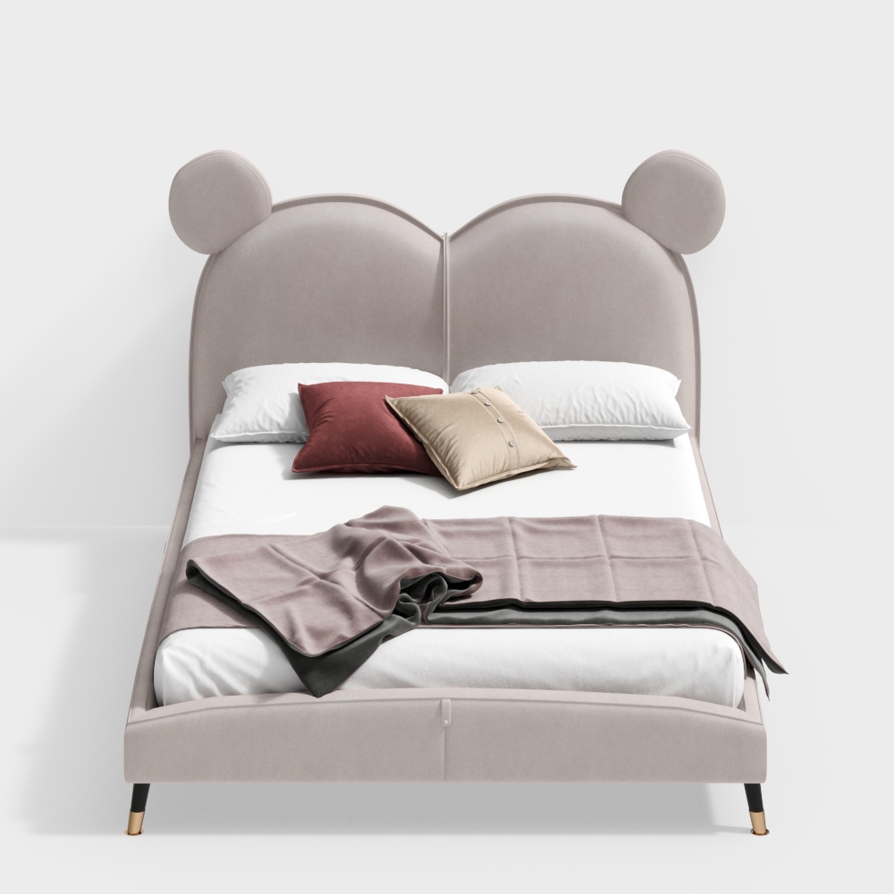 1,5m Doppelbett - BSNC037