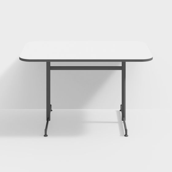 Contemporary Folding Table 3D model