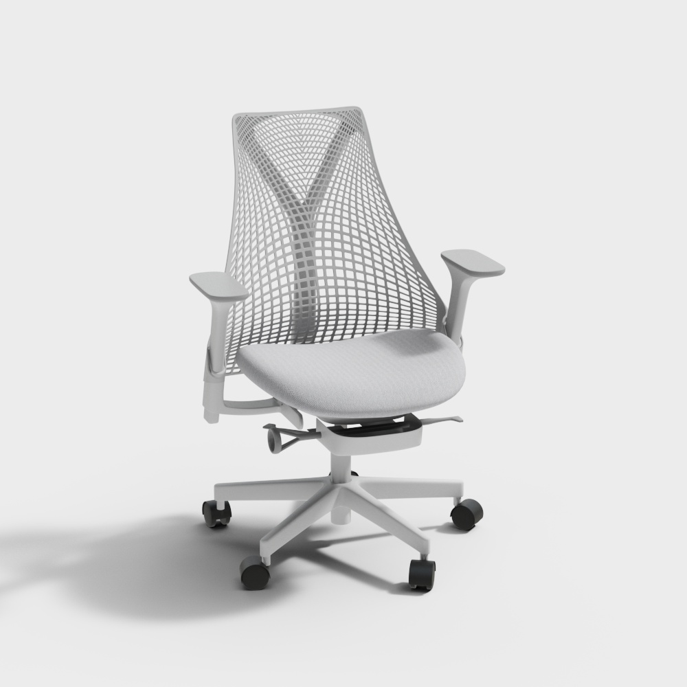 Herman Miller Office Chair Ergonomic Chair Tasteful Gray