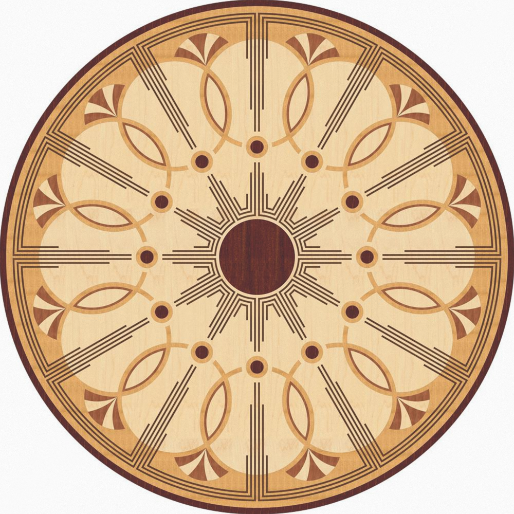 Brown Wood Floor 3D Model for Warm Interiors