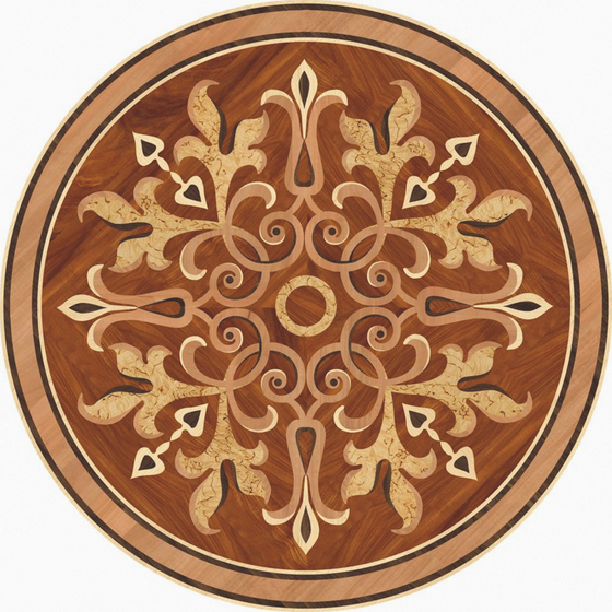 Davinci Rozette 3D Model in Earth Color