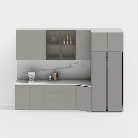 Современный винный шкаф диагональный