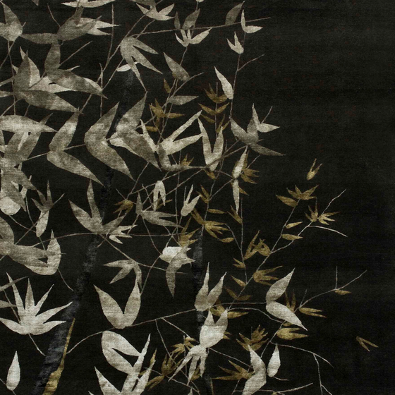 Patterned Carpet 3D Model in Black Color