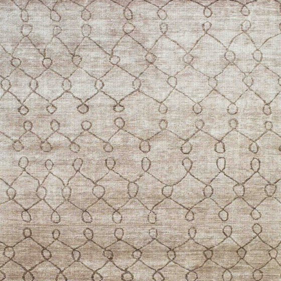 Patterned Carpet 3D Model in Earth Color
