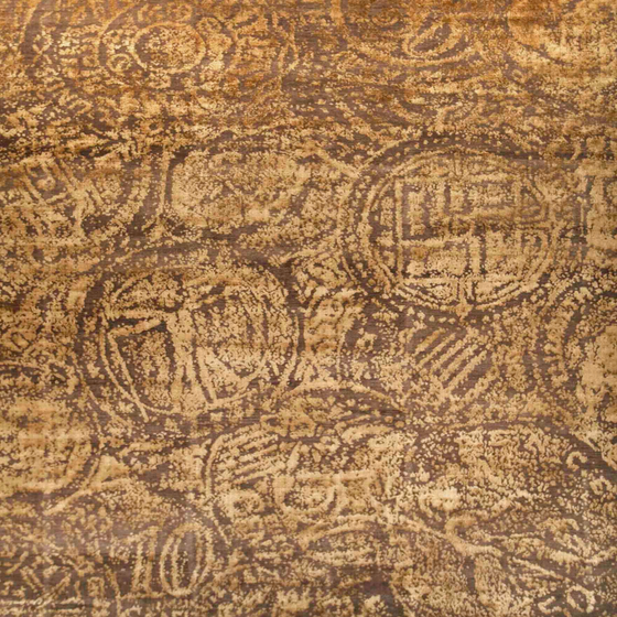 Brown Patterned Carpet 3D Model for Cozy Interiors