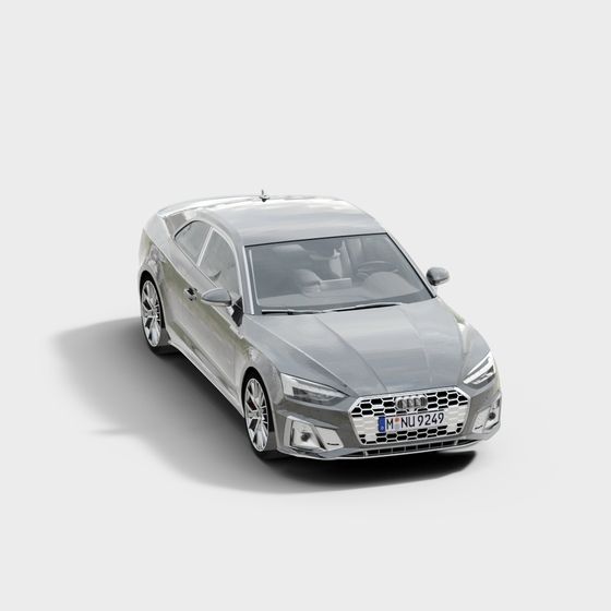 High-Detail Audi A5 Sportback 3D model