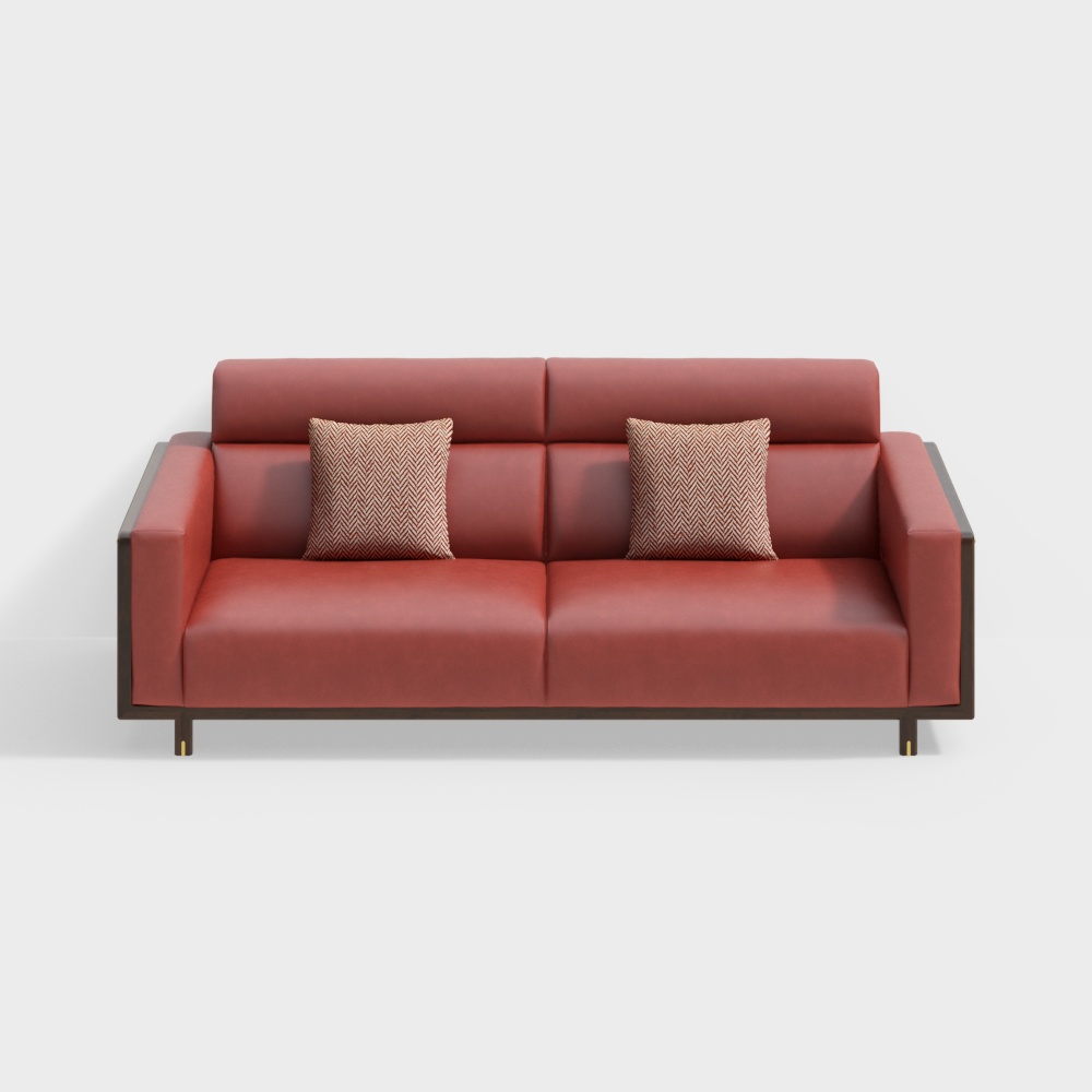 2322 Step sand line sofa three