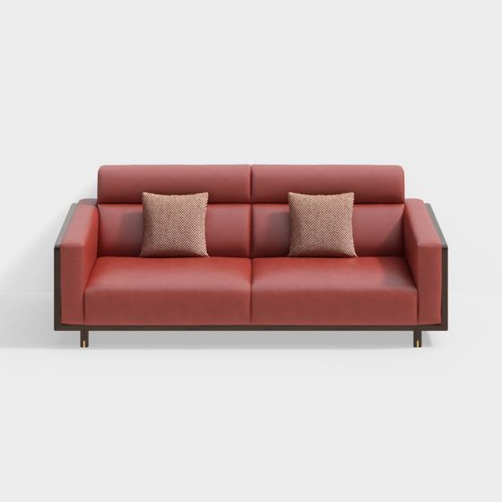 Urban Comfort 3D model Sofa for Modern Spaces