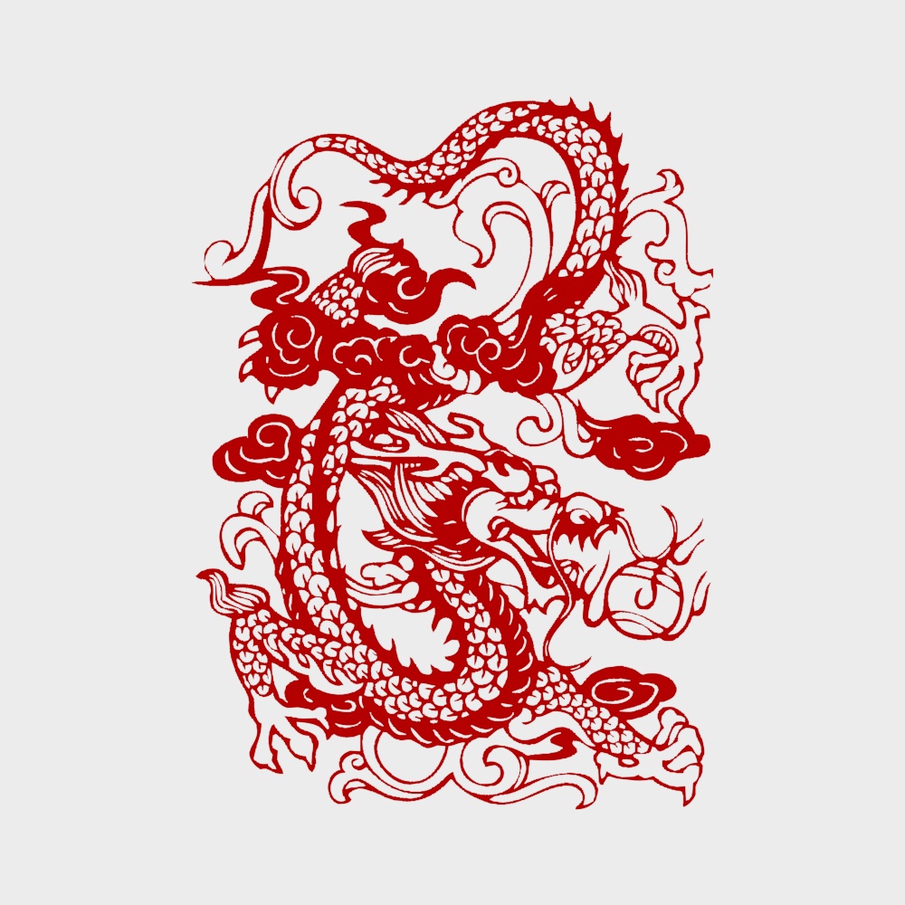 Vibrant Dragon Dance 3D model