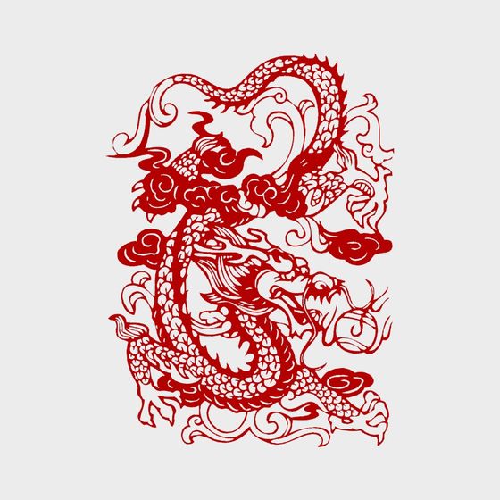 Vibrant Dragon Dance 3D model