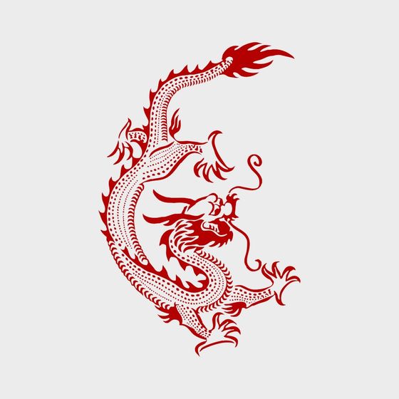 Fire Dragon 3D Model for Creative Projects