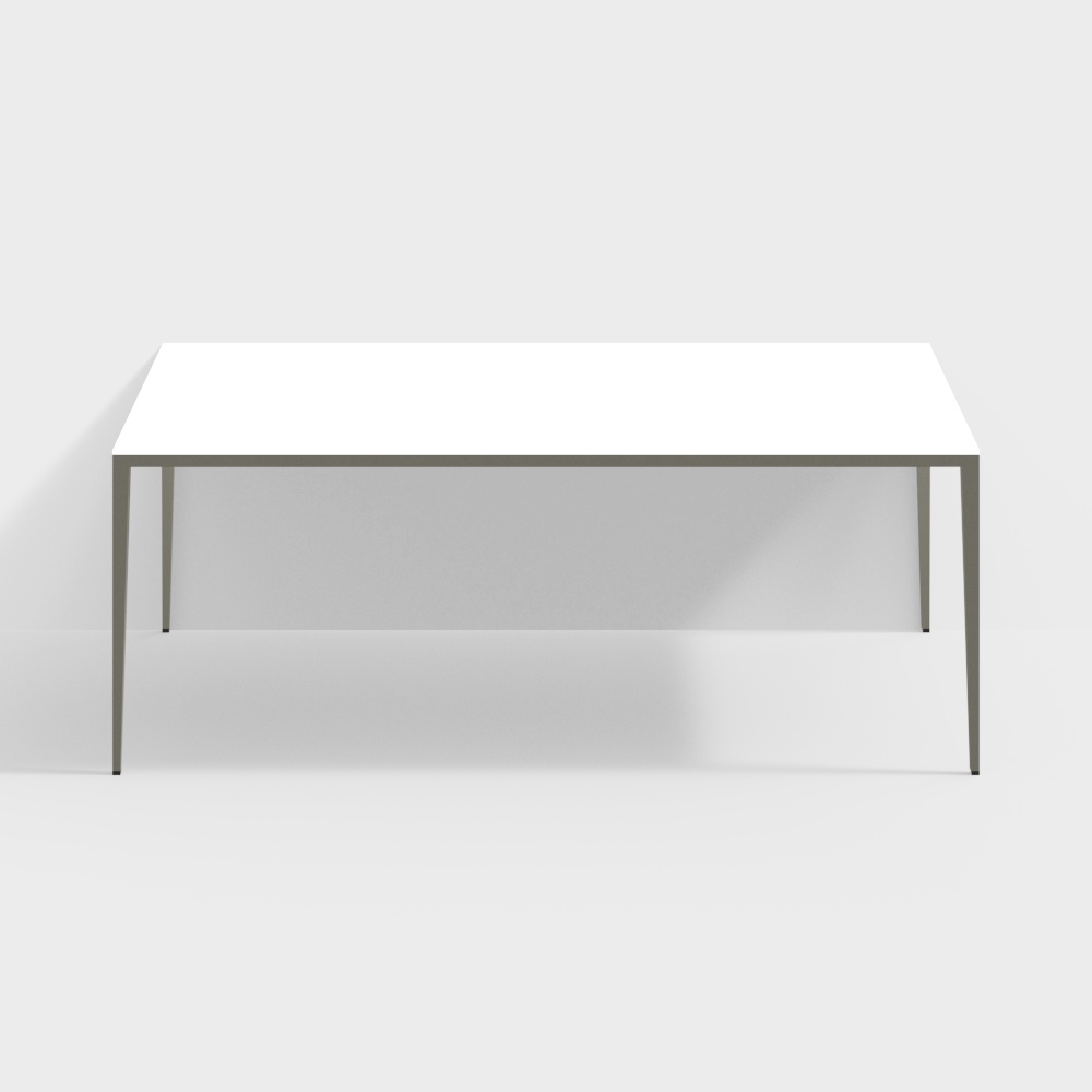 Mesa de comedor rectangular Janus Slant de Haworth