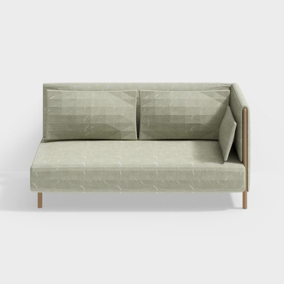 Canapé HMI ColourForm 2 places avec accoudoir gauche