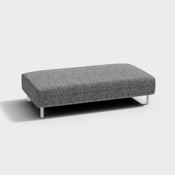 Urban Comfort Ottoman 3D model