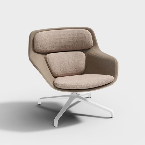 Cozy Lounge Chair 3D model