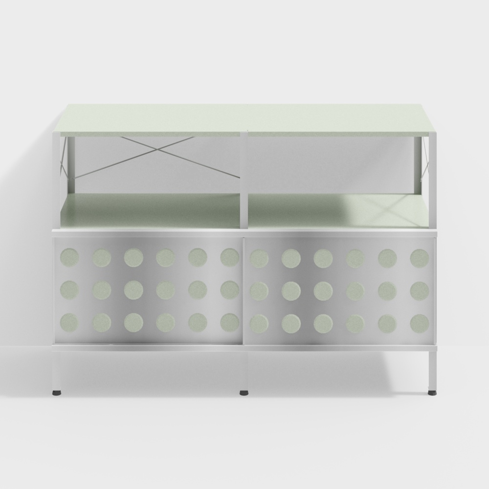 Đơn vị lưu trữ HMI Eames 2 Cao x 2 Rộng Có Cửa