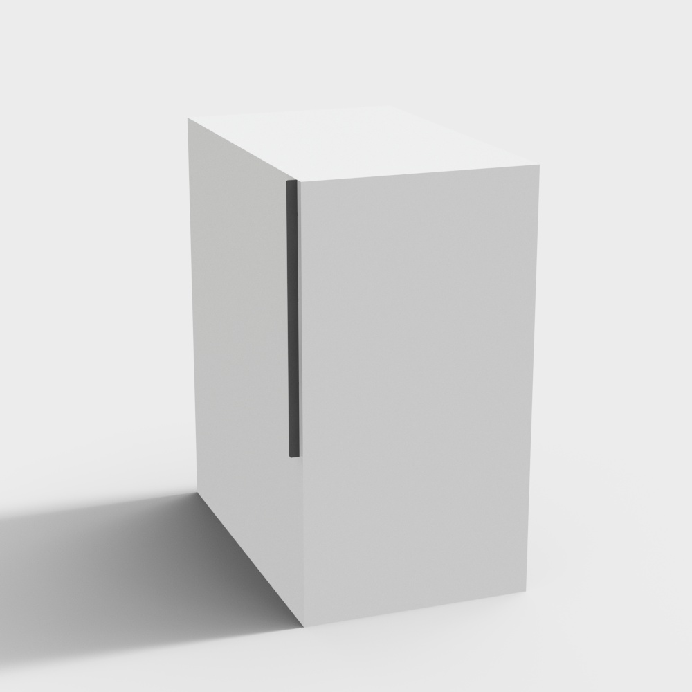 Minimalist Corner Shelf 3D model