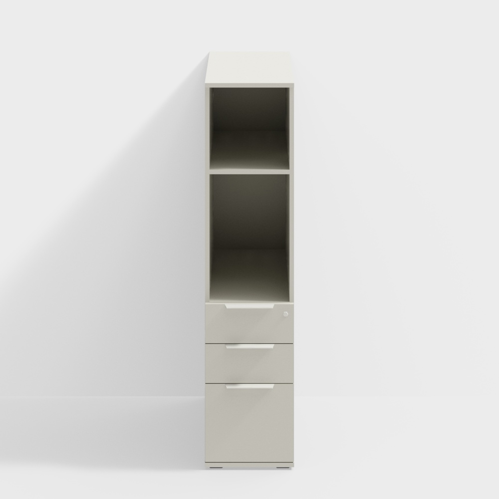 Haworth BeHold PersonalStorageTower FrontBookcase