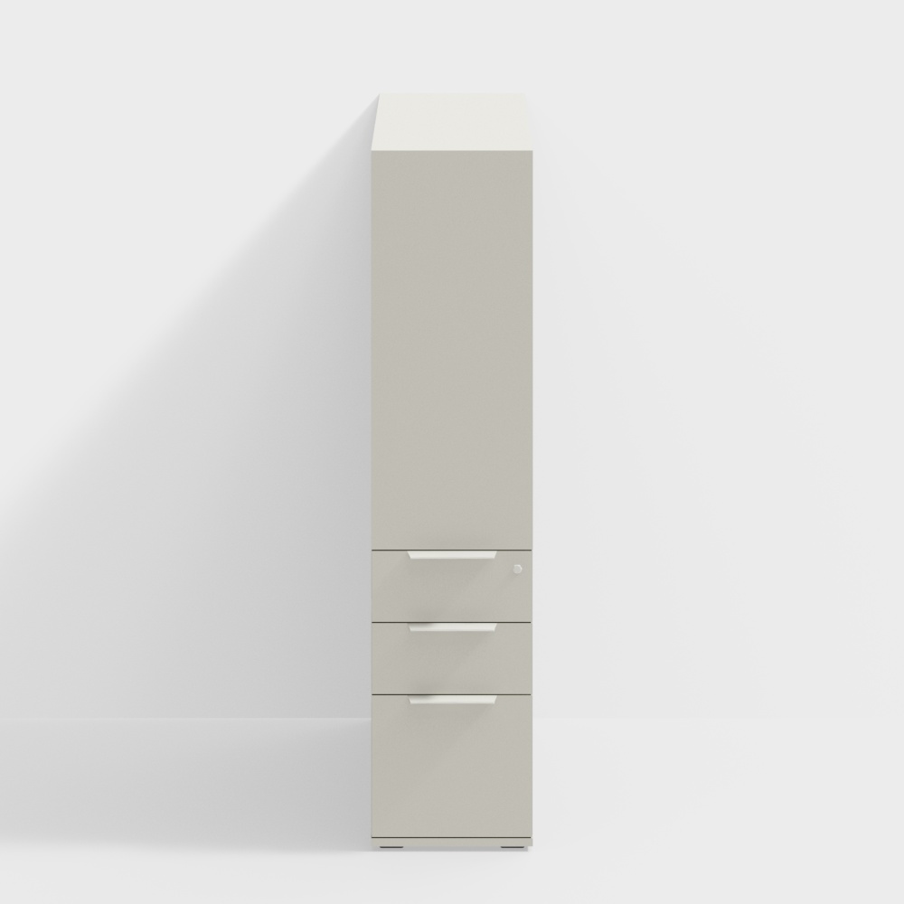 Боковой книжный шкаф Haworth BeHold PersonalStorageTower