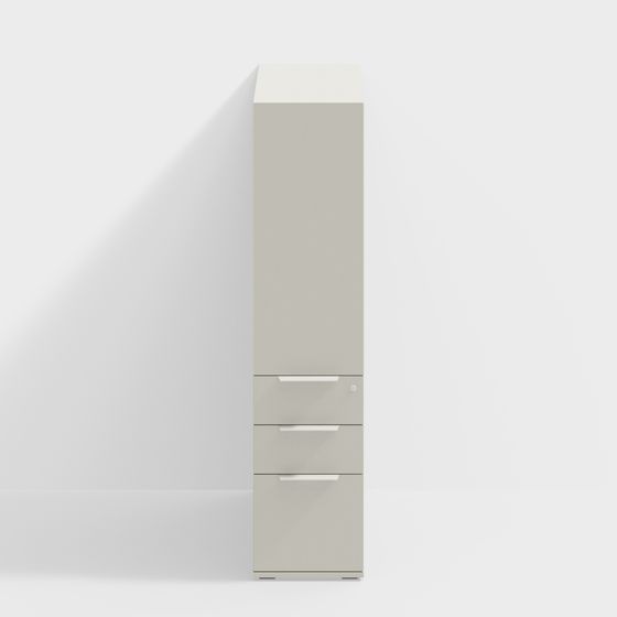 Боковой книжный шкаф Haworth BeHold PersonalStorageTower