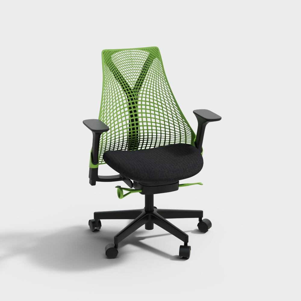 Herman Miller Herman Miller Sayl esports Chair Ergonomic Chair Neon green