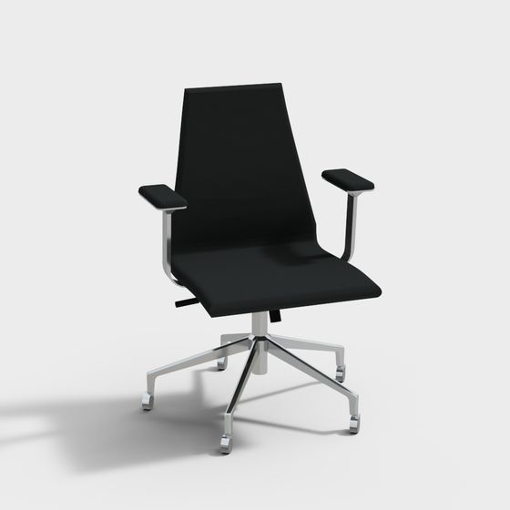 Modern Minimalist Office Chair 3D model