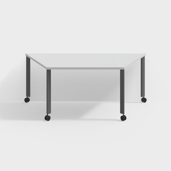 Haworth Jive テーブル 台形 スイベルベース