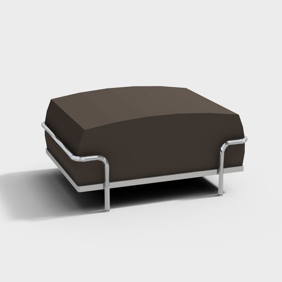 Urban Corner Sofa 3D model for Modern Spaces