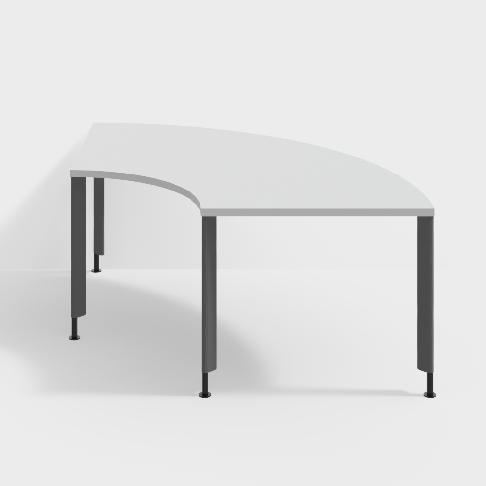 โต๊ะฮอว์เวิร์ธเจไอวีแบบขาเหวี่ยงครึ่งวงกลม