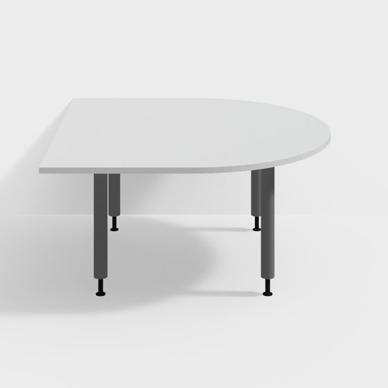 โต๊ะฮอว์เวิร์ธ Jive ขาแบบครึ่งวงกลม