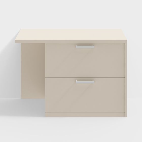 Minimalist Bedside Table 3D model