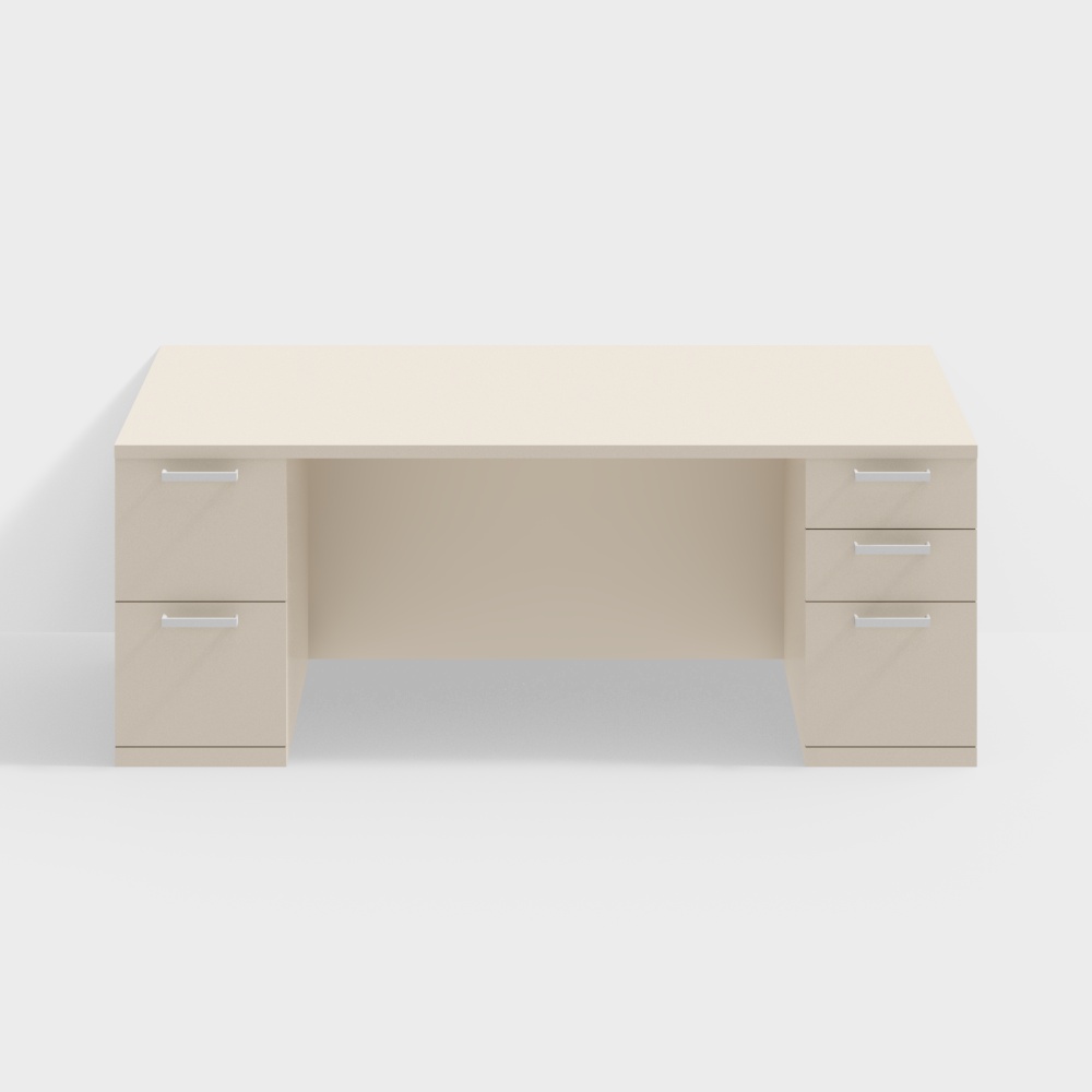 โต๊ะหน้าลูกศรขาตั้งคู่ HAWORTH Masters