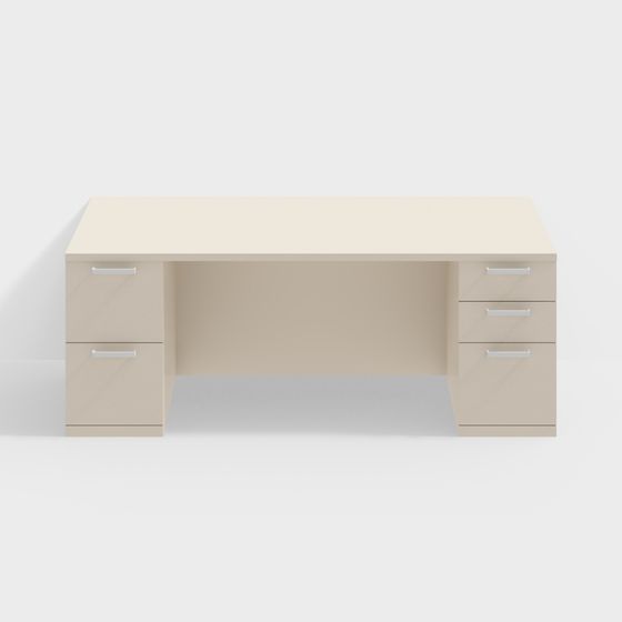 โต๊ะหน้าลูกศรขาตั้งคู่ HAWORTH Masters