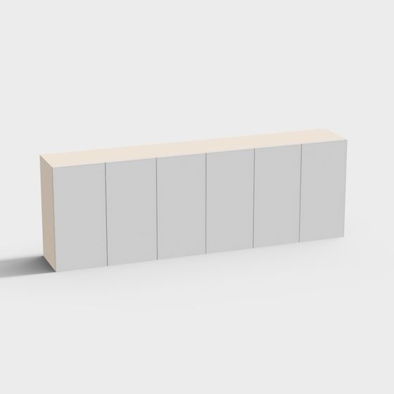 City Window Cabinet 3D model