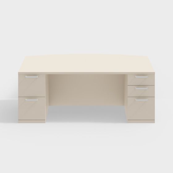 Modern Urban Desk 3D model