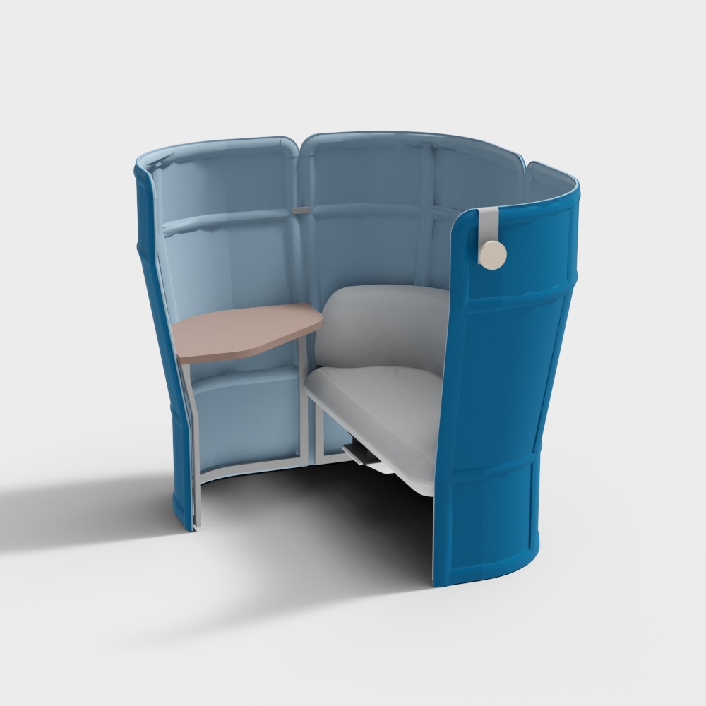 Haworth Openest Corner Booth